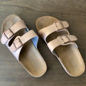 Seven Rose Gold Slip Ons